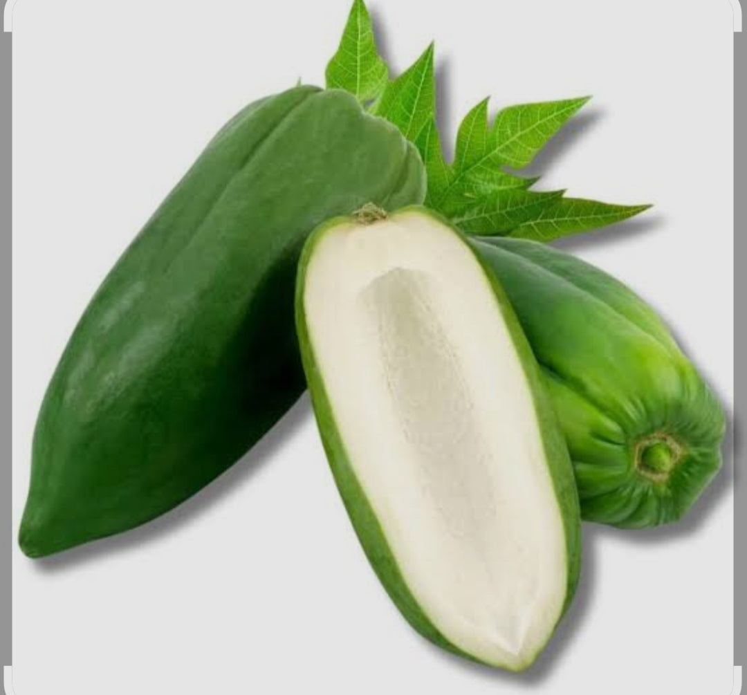 Raw papaya