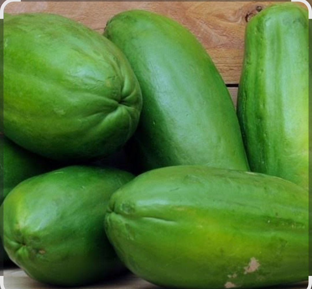 Raw papaya