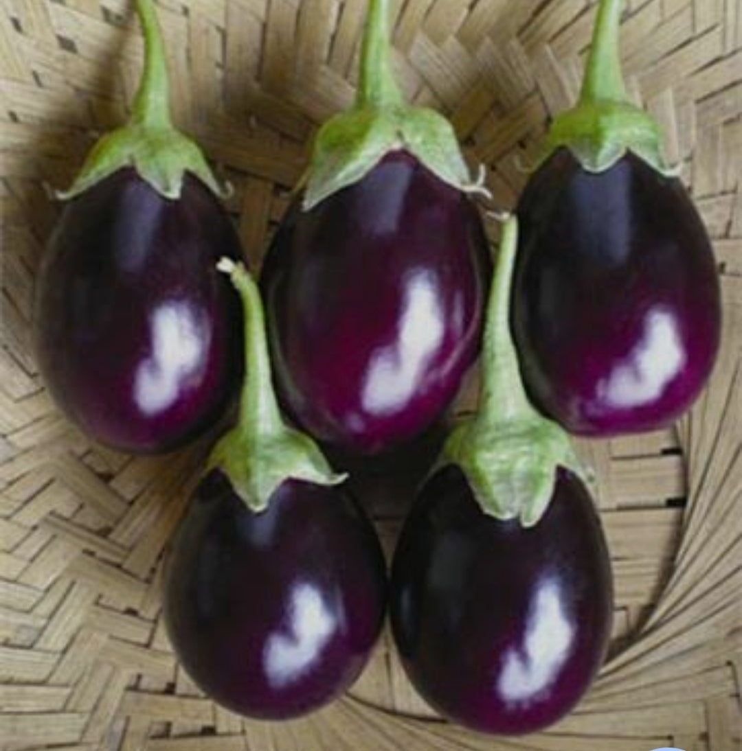 Baby gol brinjal baigan bhata